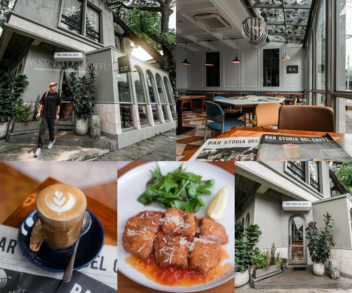 ภาพรีวิว Bar Storia del Caffè • อารีย์ — คาเฟ่ ร้านอาหาร และบาร์ใต้ร่มไม้ใหญ่ในย่านอารีย์