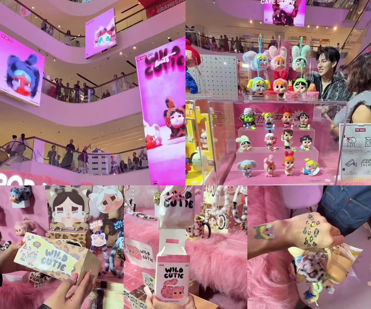 ภาพรีวิว CRYBABY • Wild But Cutie Pop-up — ป๊อปอัปคอลเลกชันธีมลายเสือที่เซ็นทรัลเวิลด์