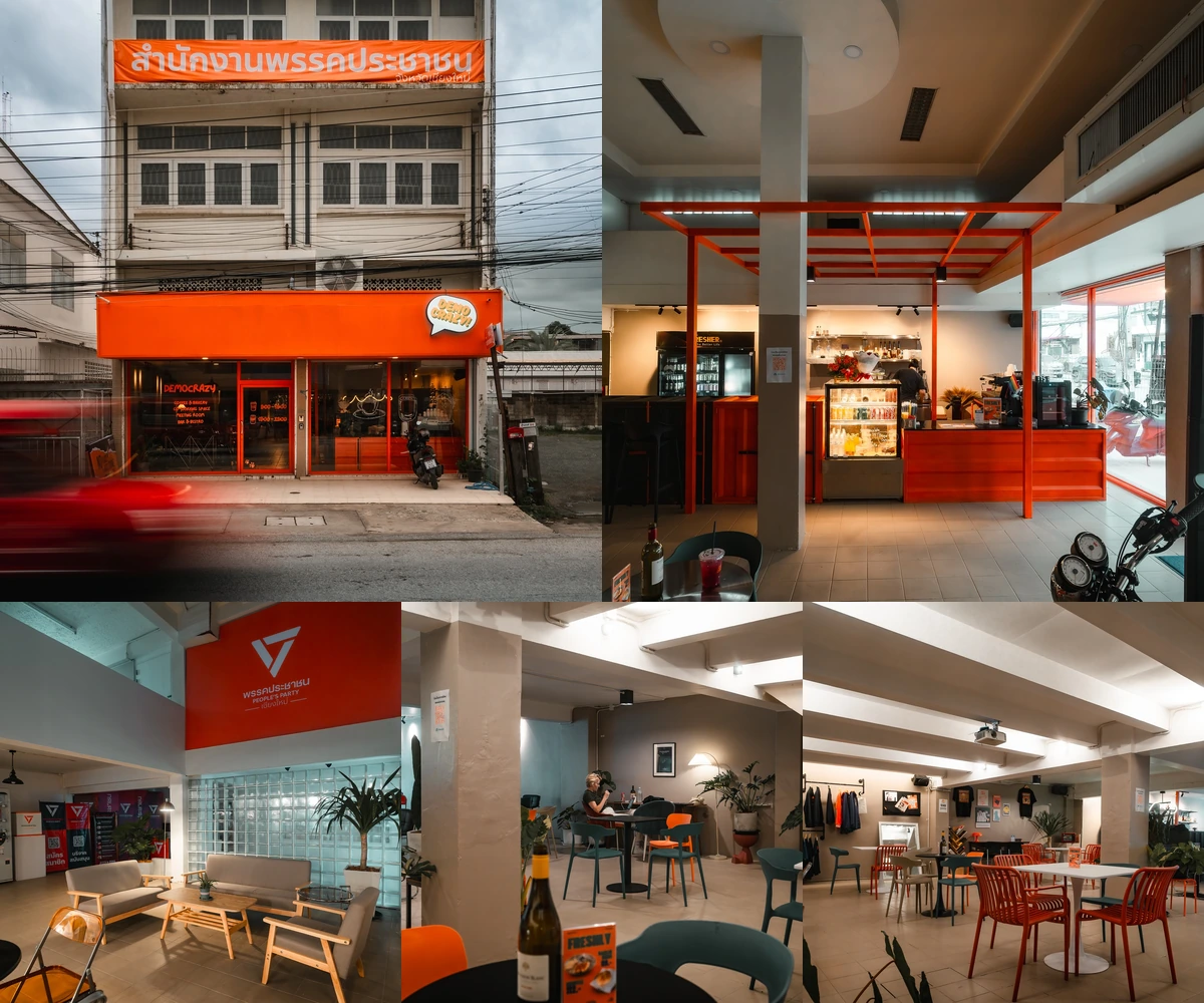 ภาพรีวิว DemoCrazy! • เชียงใหม่ — คาเฟ่และพื้นที่ทำงานบนถนนท้ายวัง
