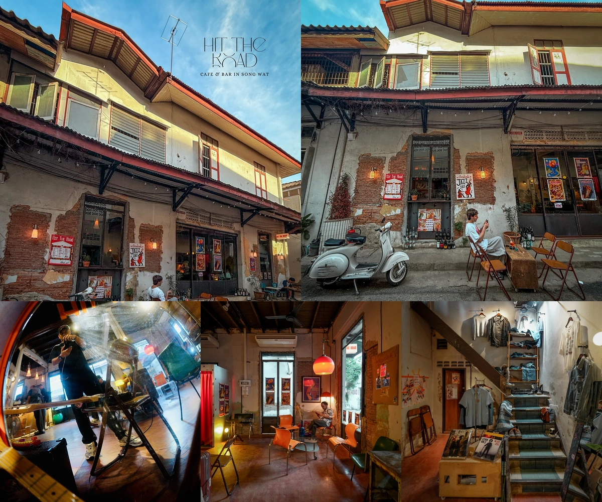 ภาพรีวิว Hit The Road • ทรงวาด — คาเฟ่ บาร์ และแกลเลอรีในอาคารเก่า