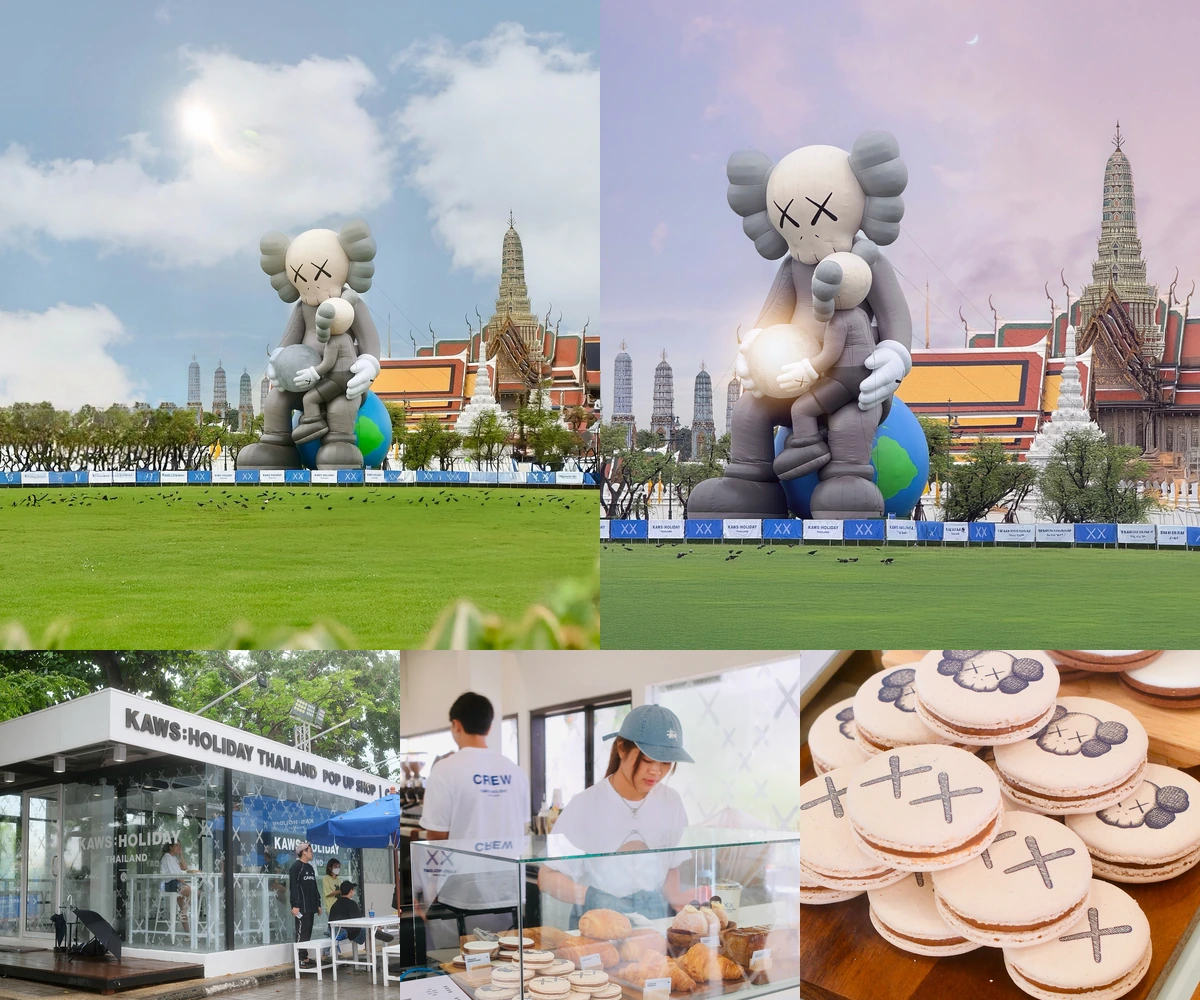 ภาพรีวิว KAWS:HOLIDAY THAILAND — งานศิลปะร่วมสมัยกลางสนามหลวงกับ COMPANION ขนาดใหญ่