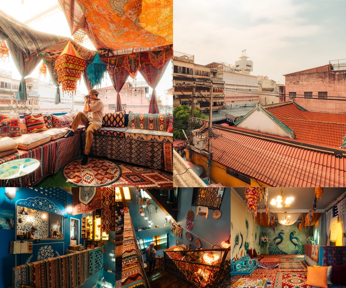 ภาพรีวิว Kilim Coffee House — คาเฟ่สไตล์ตุรกีในกาดหลวงกับระเบียงมองเมืองเชียงใหม่