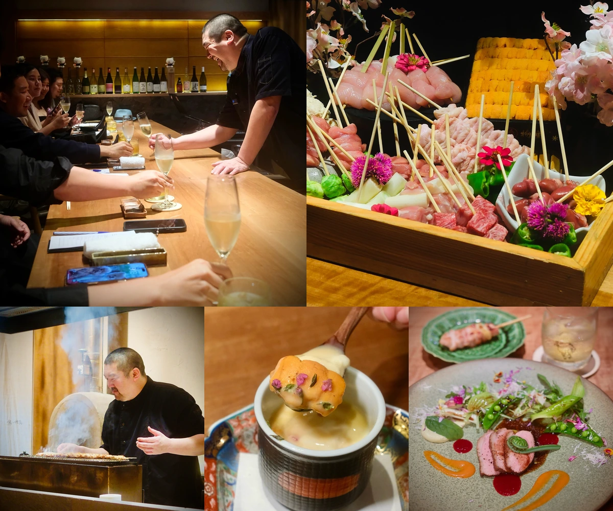 ภาพรีวิว Kuma No Yakitori Bangkok — ยากิโทริย่างถ่านเสิร์ฟตรงเคาน์เตอร์