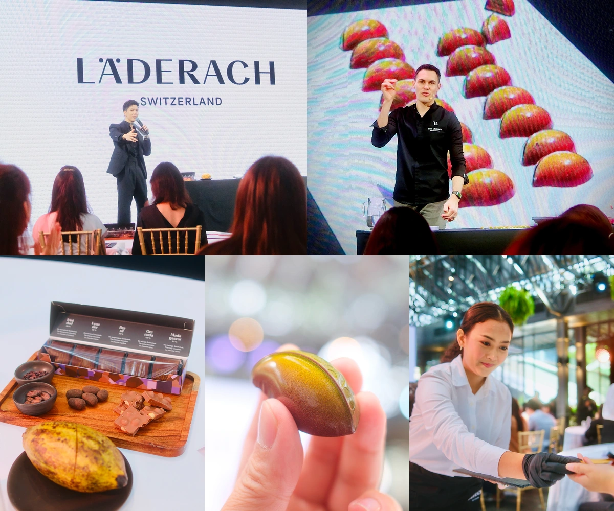 ภาพรีวิว Läderach Masterclass — มาสเตอร์คลาสช็อกโกแลตสวิสกับ Elias Läderach