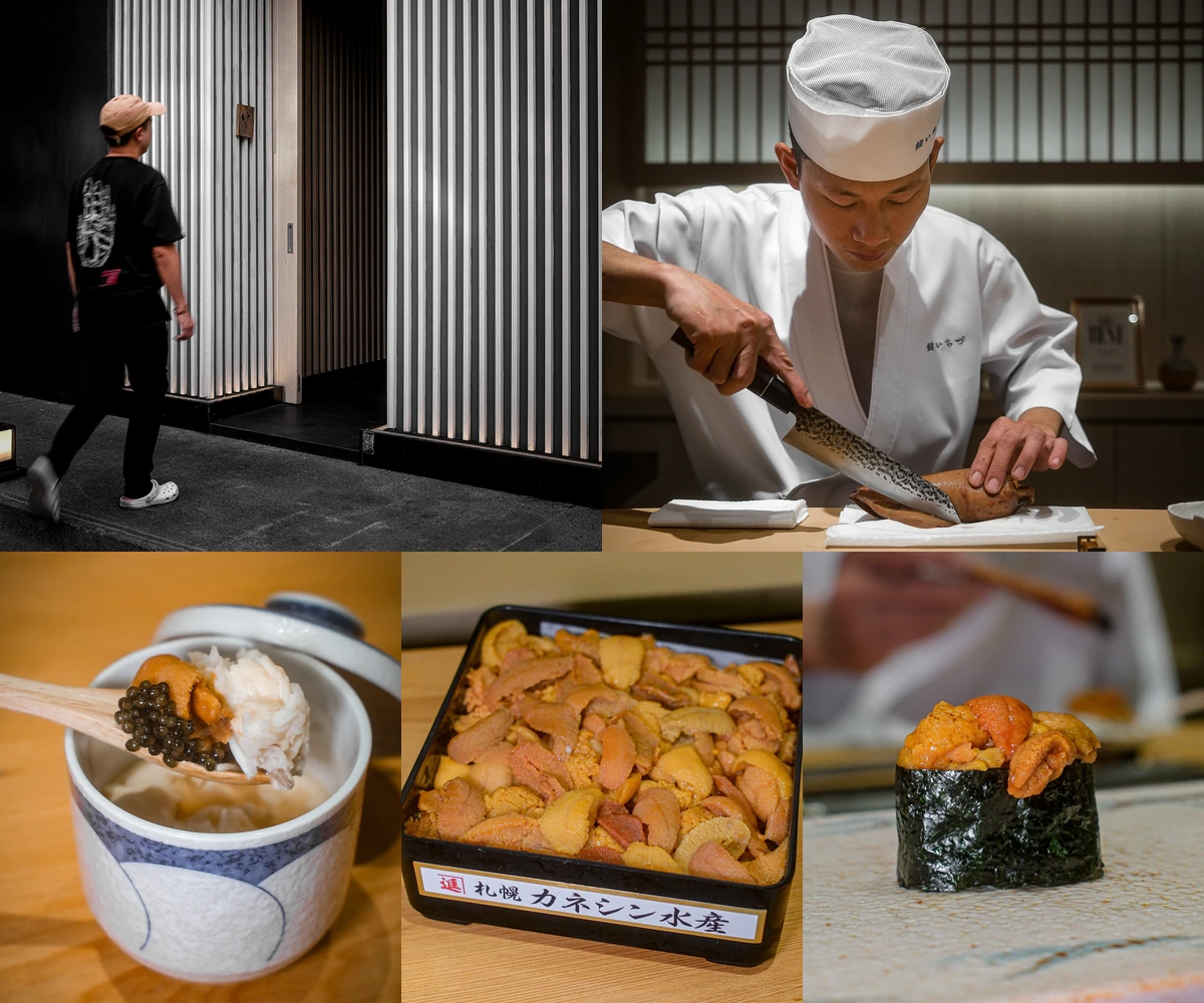 ภาพรีวิว Sushi Ichizu • Spring Seasonal Menu — โอมากาเสะวัตถุดิบฤดูใบไม้ผลิ เสิร์ฟตรงจากเคาน์เตอร์เชฟ