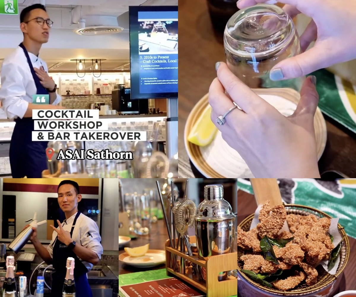 ภาพรีวิว Vibes of ASAI • Seoul Takeover — ค็อกเทลจาก Fermata Bar และเวิร์กช็อปกับ Aiden Park