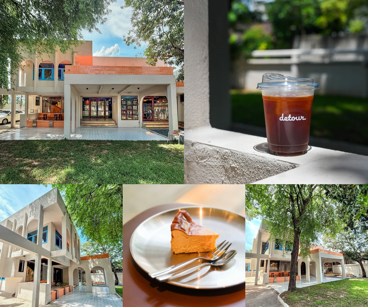 ภาพรีวิว Detour Coffee Brunch & Bar — คาเฟ่และบรั้นช์ในบ้านเก่าซอยปรีดีพนมยงค์