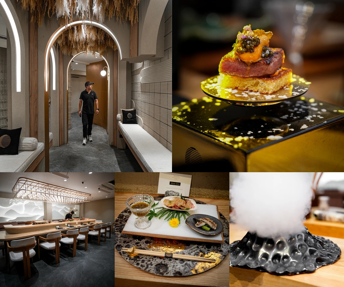 ภาพรีวิว Hangetsu Omakase — คอร์ส Signature 18 จานในบรรยากาศโมเดิร์นญี่ปุ่น