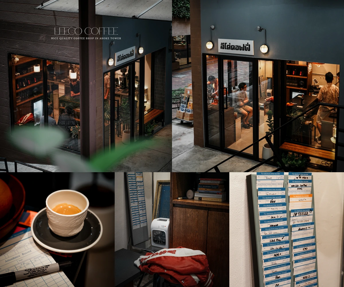 ภาพรีวิว LEECO COFFEE — คาเฟ่บรรยากาศออฟฟิศคลาสสิกในอโศก ทาวเวอร์
