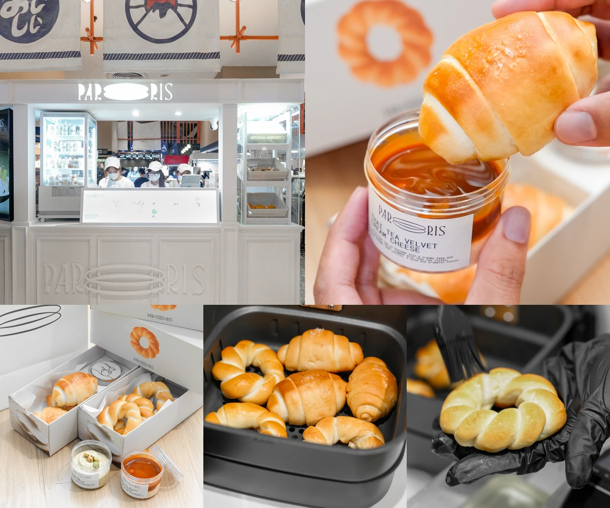 ภาพรีวิว PAR.RIS BKK • Pop-up Siam Paragon — เบเกิลไซซ์ Petite กับดิปครีมชีสที่พารากอน