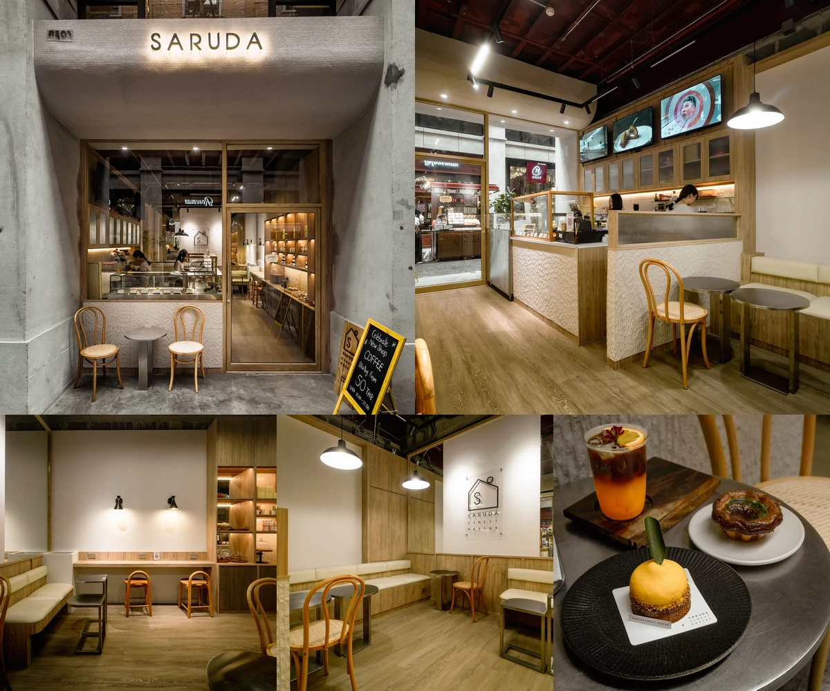 ภาพรีวิว Saruda • One Nimman — ขนมฝรั่งเศสและเค้กรูปผลไม้ในวันนิมมาน