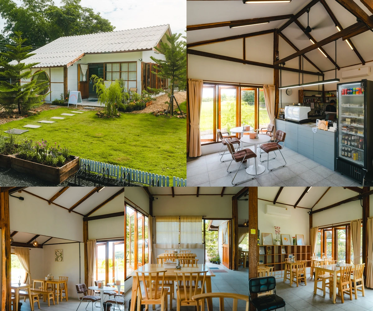 ภาพรีวิว Timberhood — คาเฟ่บ้านหลังเล็กกลางสวนในสันกำแพง
