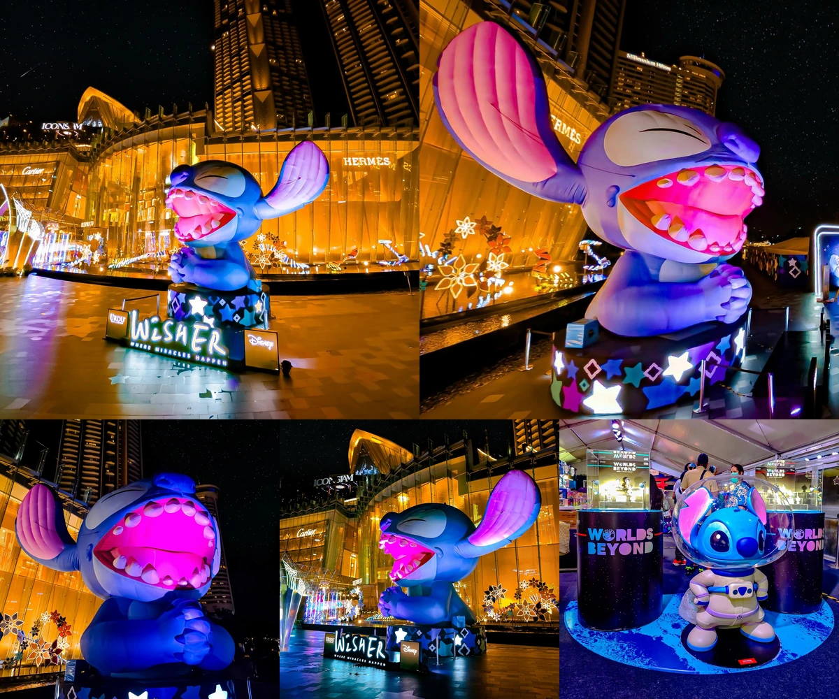 ภาพรีวิว Wisher: Where Miracles Happen • ICONSIAM — อีเวนท์อาร์ตทอย URDU กับสติทช์ยักษ์ริมเจ้าพระยา