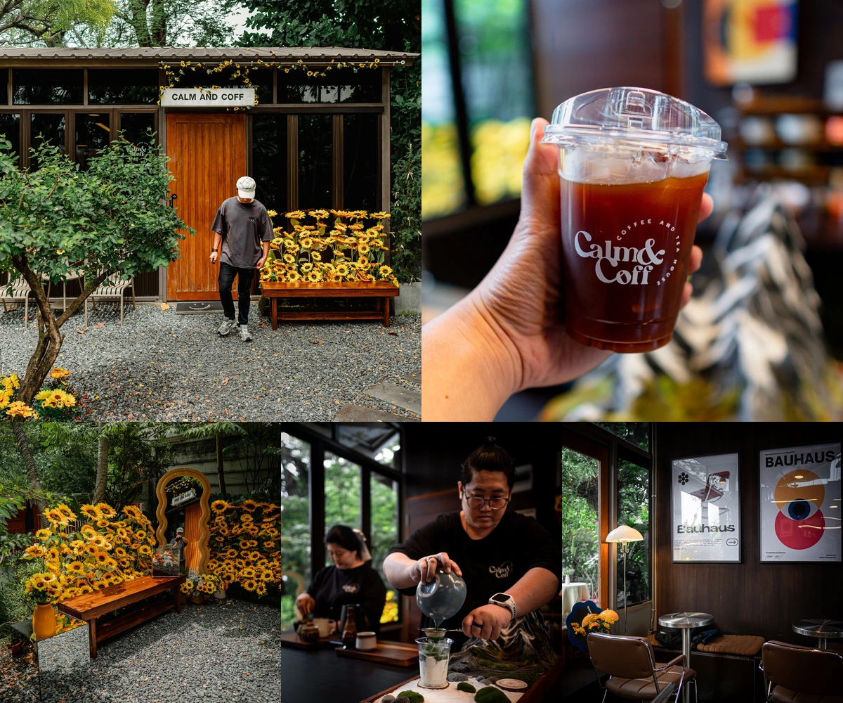 ภาพรีวิว Calm and Coff • Sunflower Season — คาเฟ่เรือนไม้กับธีมดอกทานตะวันในย่านพระราม 9