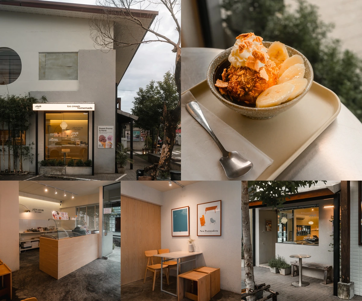 ภาพรีวิว JOYA Ice Cream • Transit Number 8 — ไอศกรีมโฮมเมดและมุมนั่งพักในย่านสนามบินเก่า