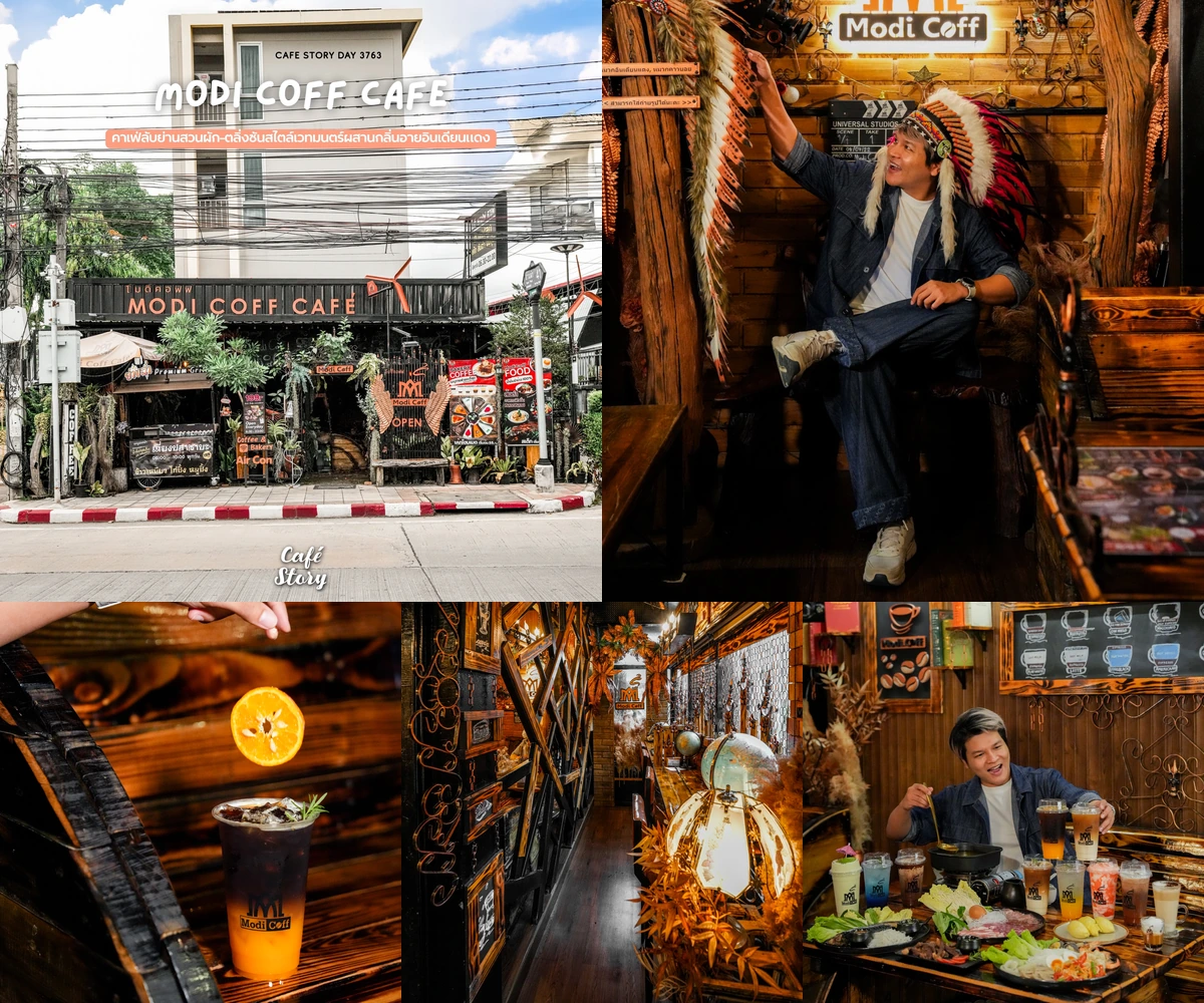 ภาพรีวิว Modi Coff Cafe’ • สวนผัก — คาเฟ่และอาหารคาวหวานในสวนผัก 41