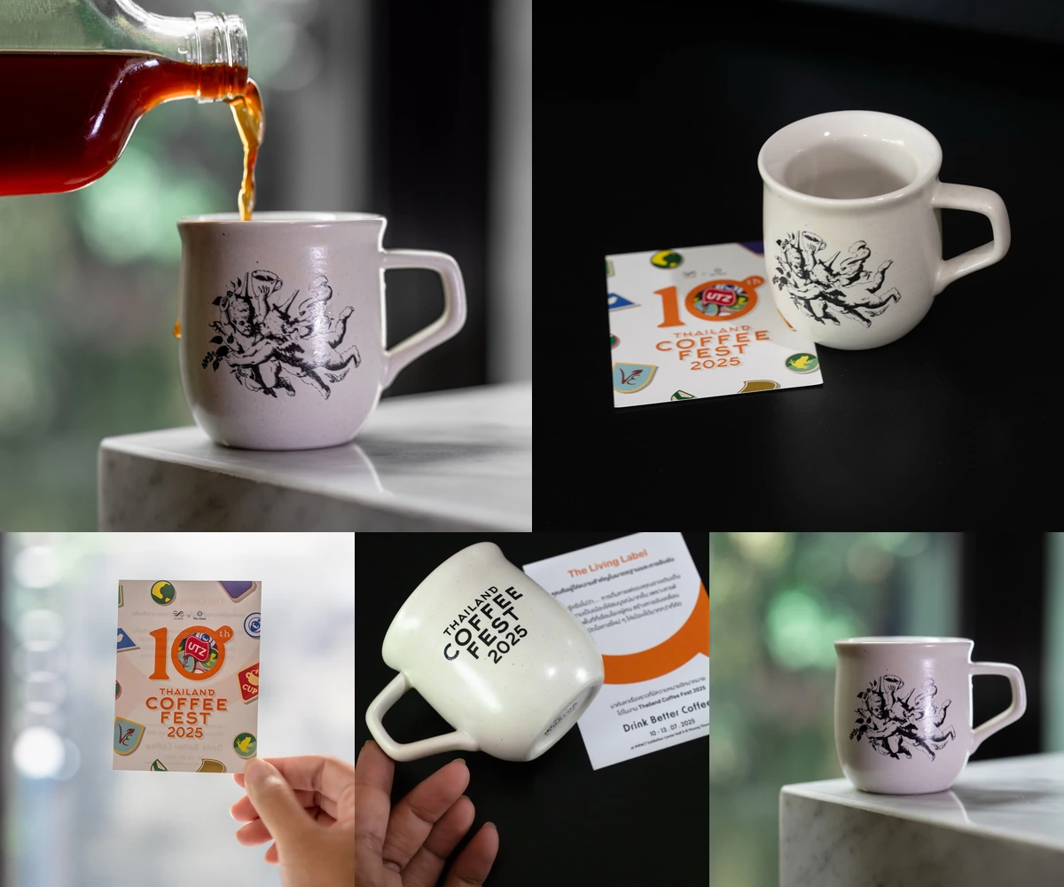 ภาพรีวิว Resip Cup • Thailand Coffee Fest 2025 — แก้วรุ่นพิเศษฉลอง 10 ปี Thailand Coffee Fest