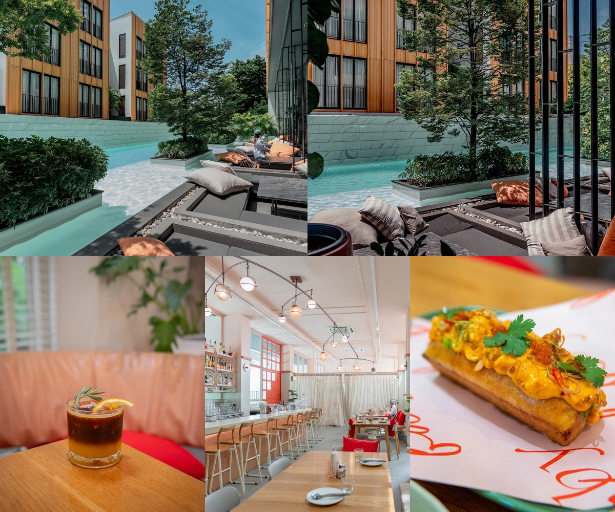 ภาพรีวิว Baby Brunch & Bar — บรันช์และไวน์ริมสระในย่านอารีย์