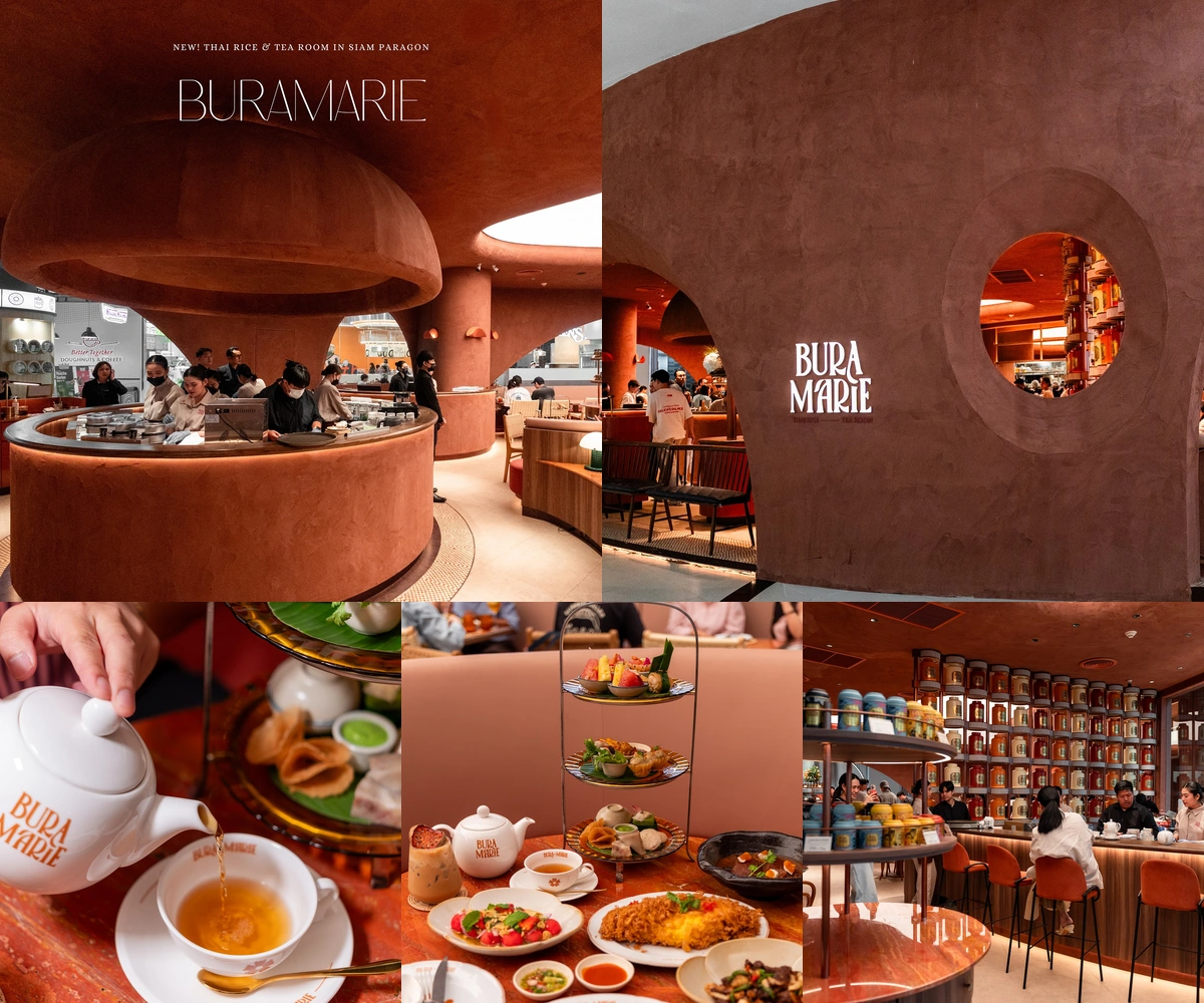 ภาพรีวิว BURAMARIE • สยามพารากอน — อาหารไทยและห้องน้ำชา พร้อมชุด High Tea แบบไทย