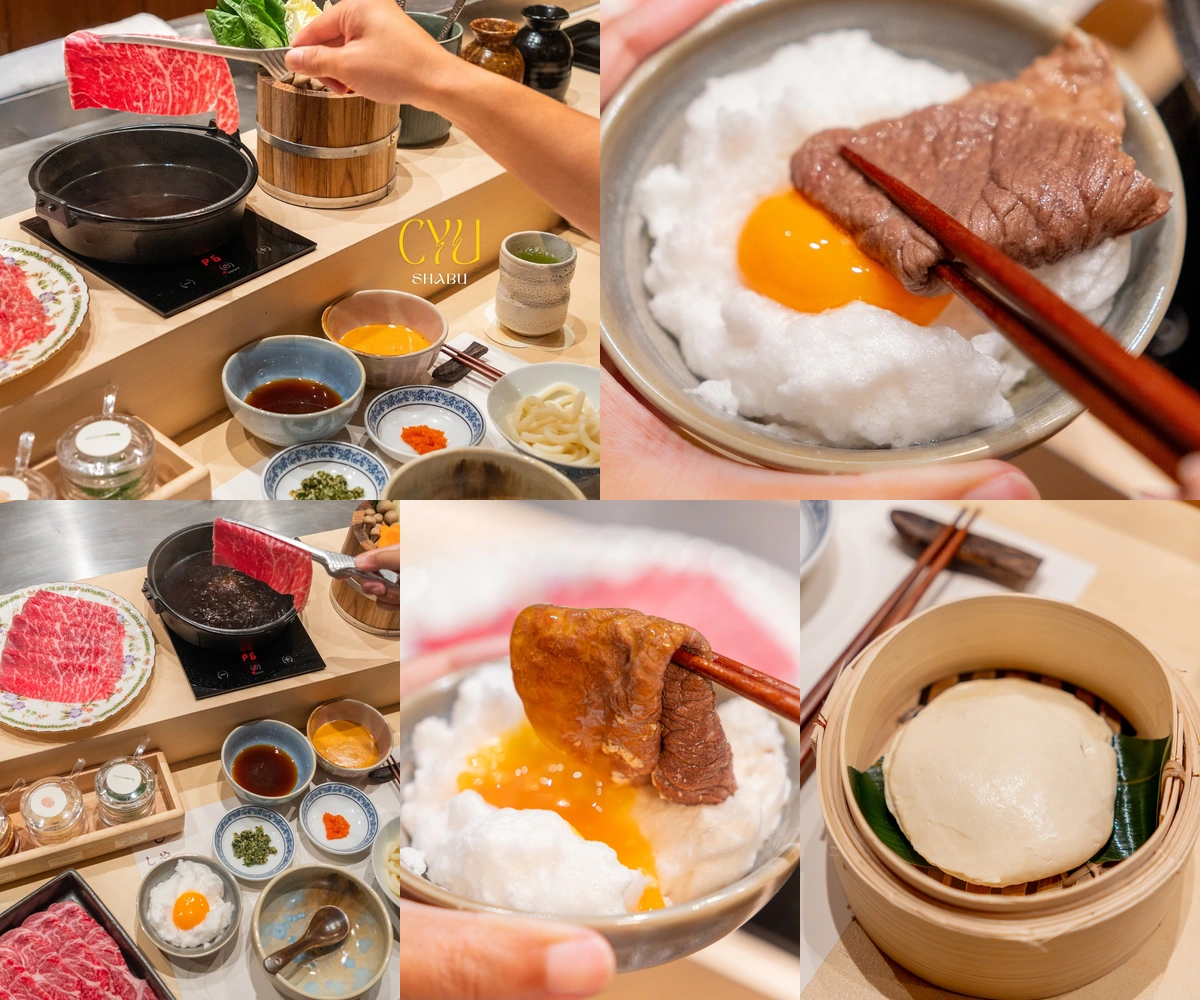 ภาพรีวิว CYU Shabu • Eight Thonglor — ชาบูซุปเต้าหู้และ Cloud Egg ในเอททองหล่อ