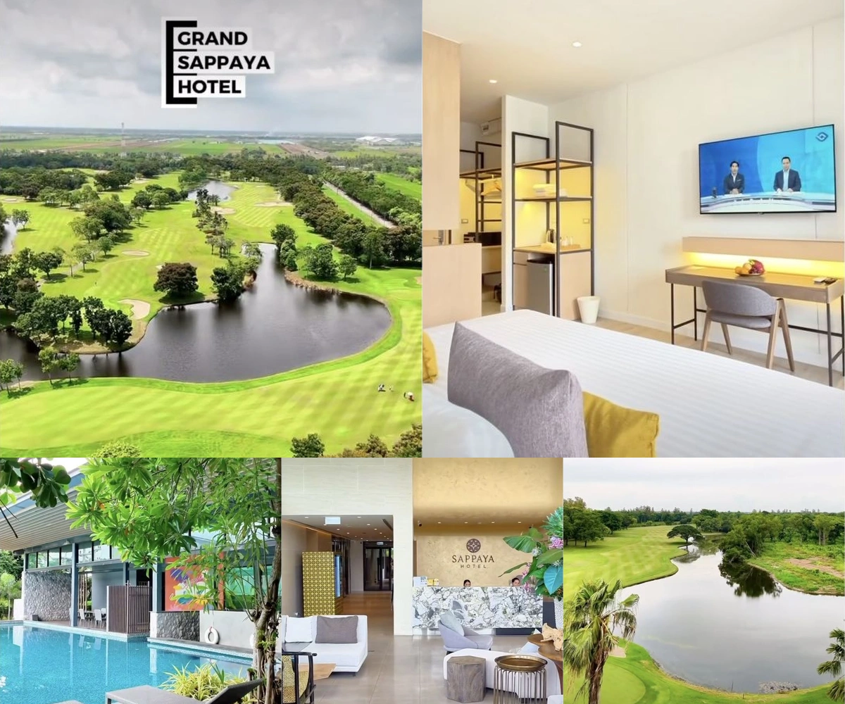 ภาพรีวิว Grand Sappaya Hotel — ที่พักในสนามกอล์ฟพร้อมห้องพักมองเห็นพื้นที่สีเขียว