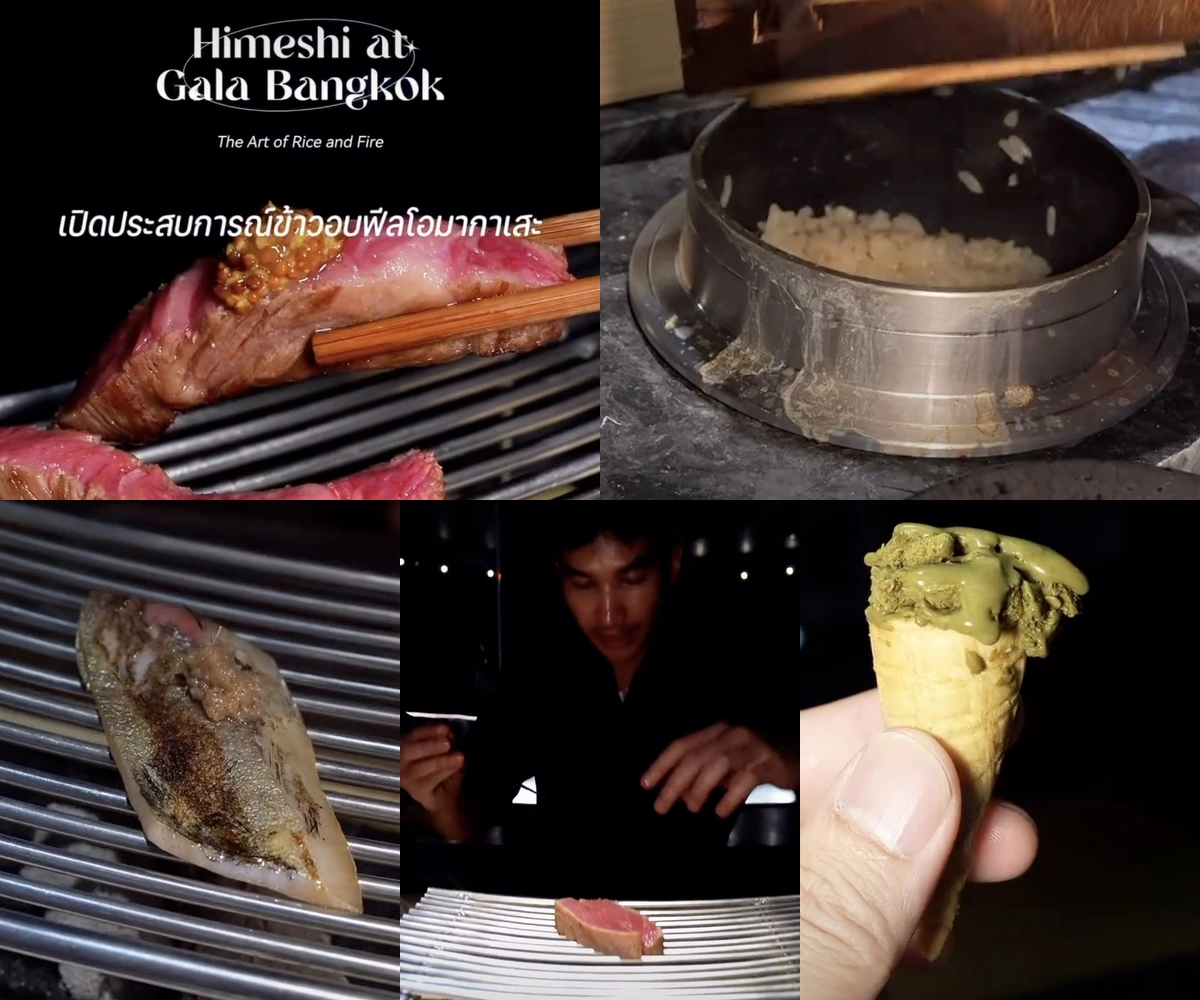 ภาพรีวิว Himeshi • GALA Bangkok — ข้าวอบญี่ปุ่นและอาหารย่างบนเตาถ่านในสุขุมวิท 40