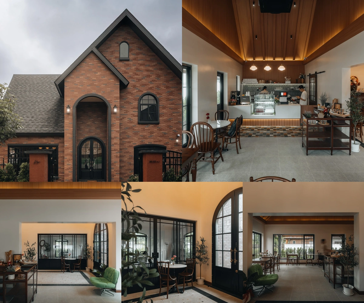 ภาพรีวิว KOR Cafe and Studio — คาเฟ่และสตูดิโอในอาคารอิฐแดงเชียงใหม่