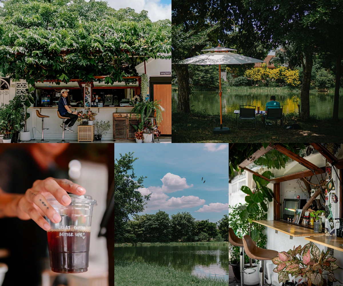 ภาพรีวิว NABAAN 101 — คาเฟ่หน้าบ้านกับที่นั่งริมน้ำในปุณณวิถี 53