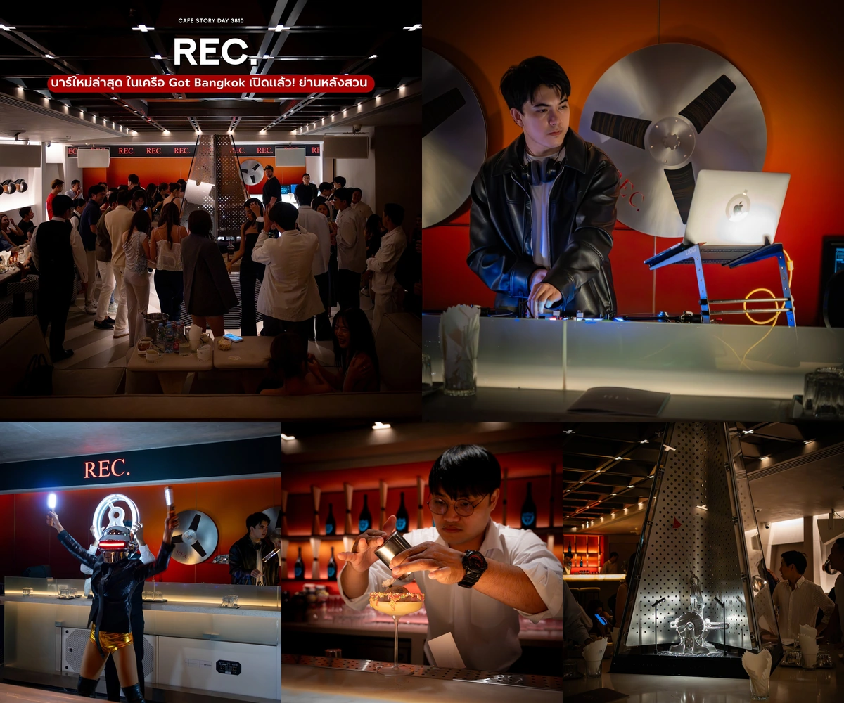 ภาพรีวิว REC. — บาร์ธีมห้องแผ่นเสียงกับค็อกเทลที่ได้แรงบันดาลใจจากดนตรี