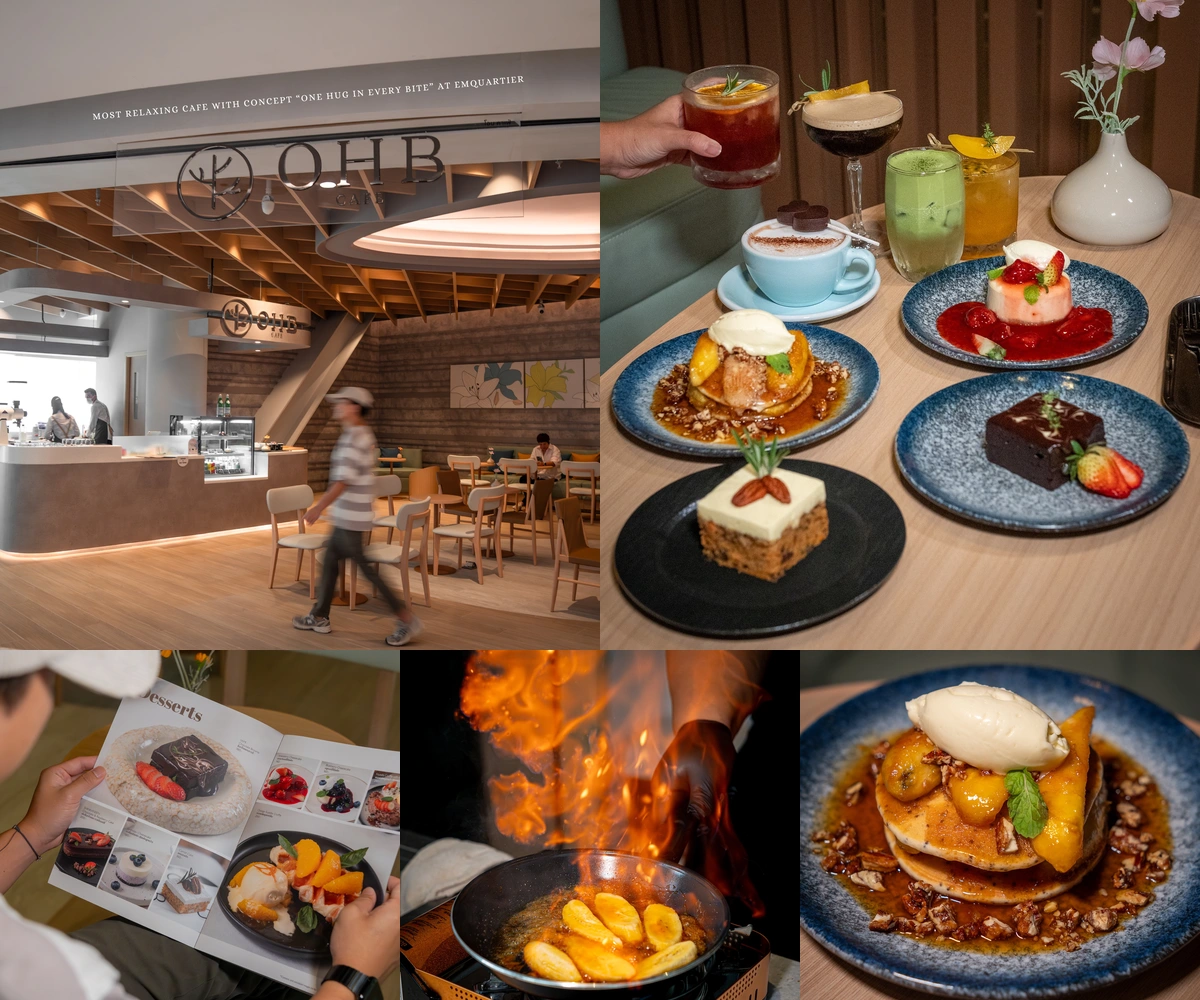 ภาพรีวิว OHB Café and Meal • เอ็มควอเทียร์ — คาเฟ่เครื่องดื่มและขนมในพื้นที่สงบของเอ็มควอเทียร์