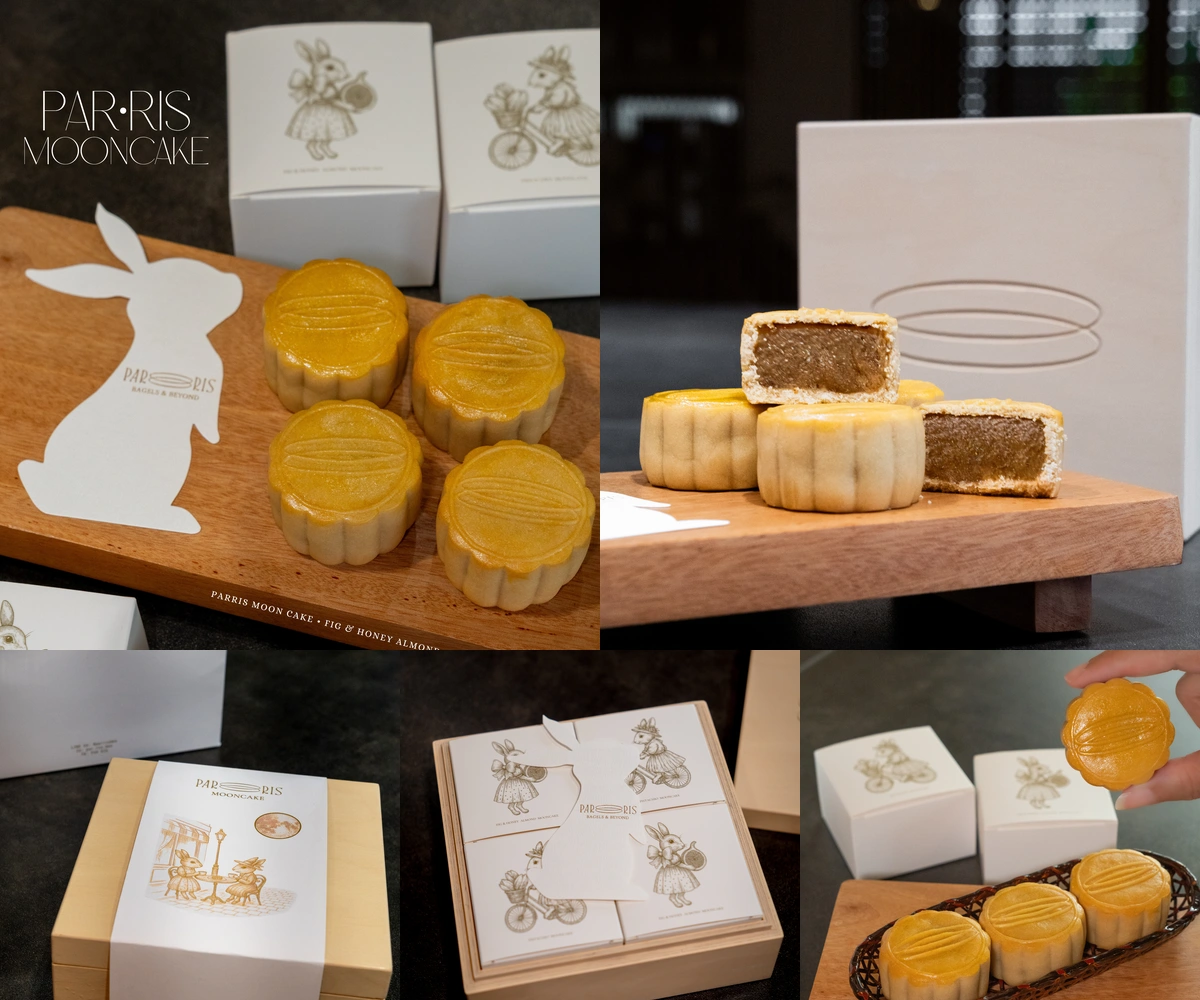 ภาพรีวิว PAR.RIS • A Mooncake Reimagined — ขนมไหว้พระจันทร์แป้งทาร์ตฝรั่งเศสในกล่องลายกระต่าย