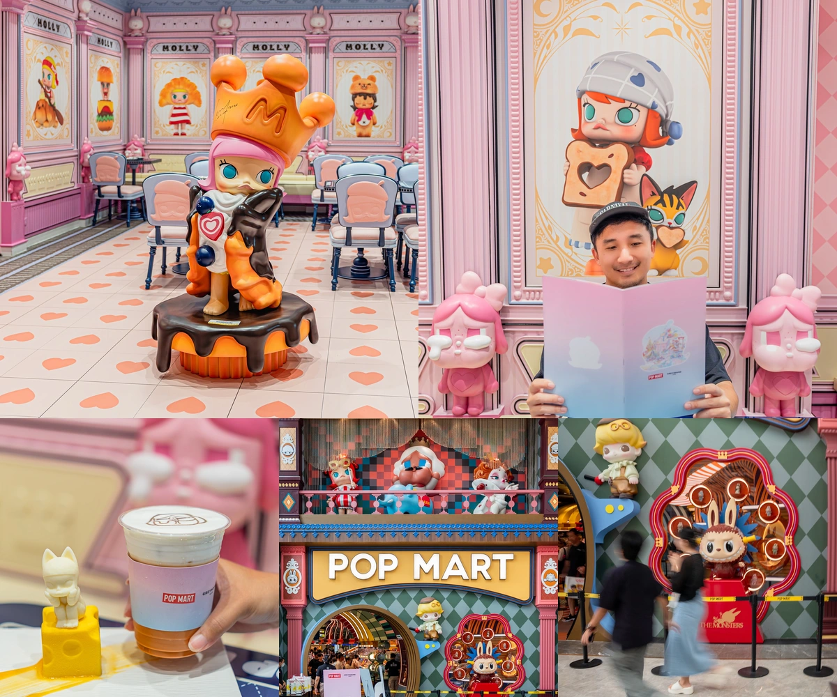 ภาพรีวิว POP MART Café • ICONSIAM — คาเฟ่และไอศกรีมที่ถ่ายทอดคาแรกเตอร์อาร์ตทอยเป็นขนม