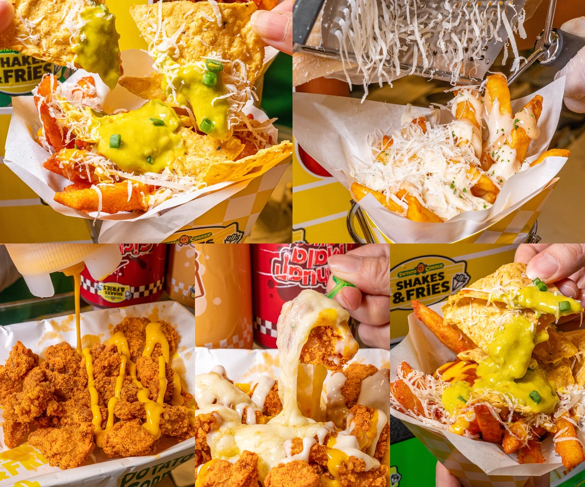 ภาพรีวิว Potato Corner Shakes & Fries • Central Park — เฟรนช์ฟรายส์พร้อมซอสและท็อปปิงที่เซ็นทรัล พาร์ค