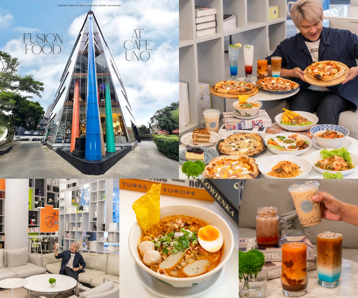 ภาพรีวิว Café UNO • S31 สุขุมวิท — คาเฟ่และร้านอาหารในเรือนกระจกชั้น G ของ S31