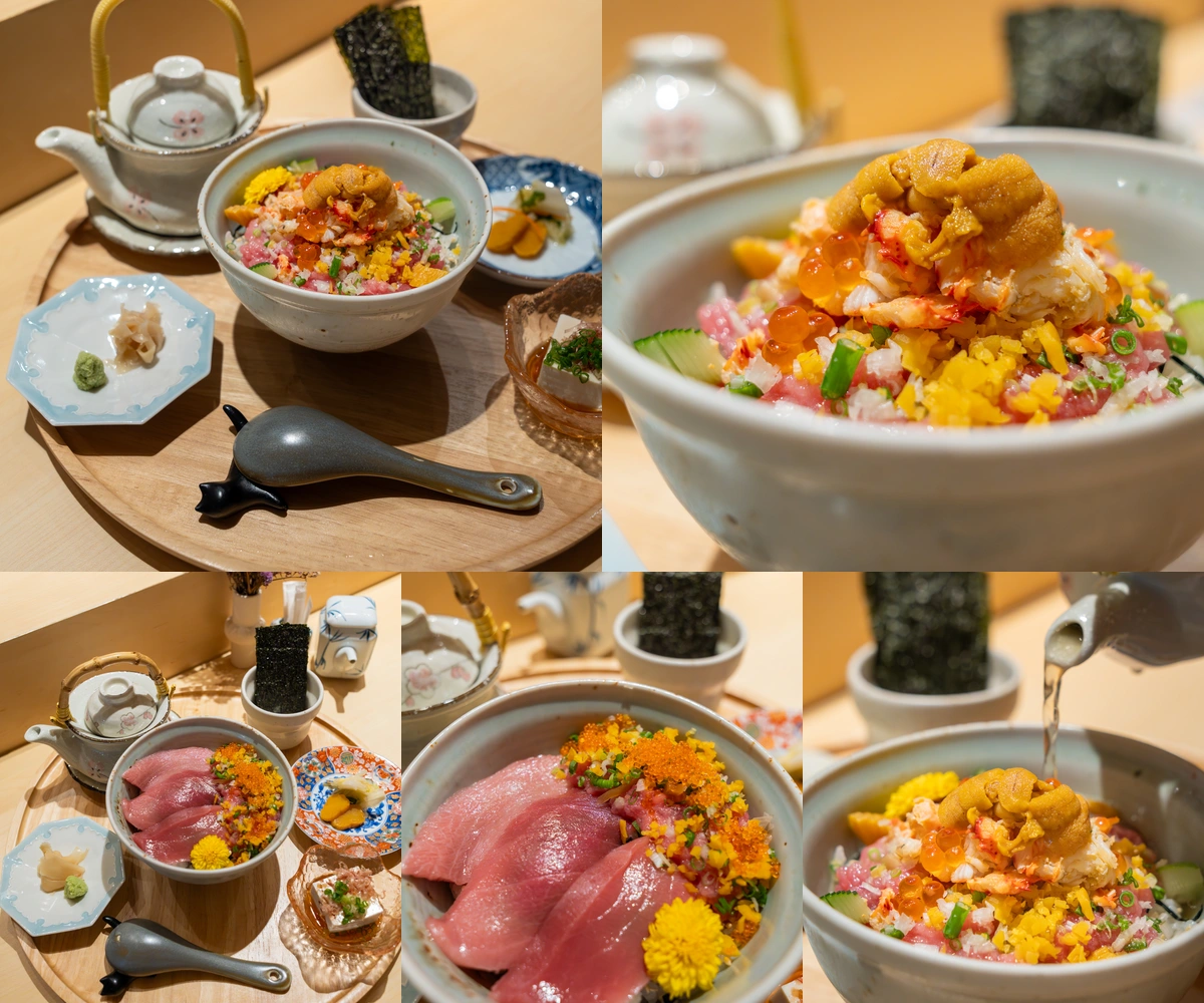ภาพรีวิว CYU Bowl • เซ็นทรัลเวิลด์ — ข้าวหน้าปลาดิบพร้อมเครื่องเคียงและซุปโดบินมูชิ