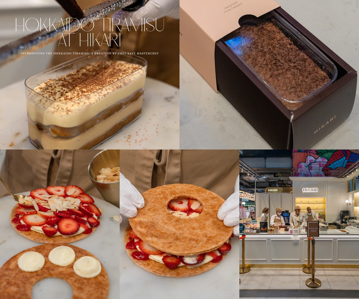 ภาพรีวิว Hikari • Hokkaido Tiramisu — ทีรามิสุสูตรเชฟเซฟ พร้อมเลดี้ฟิงเกอร์และครีมฮอกไกโด