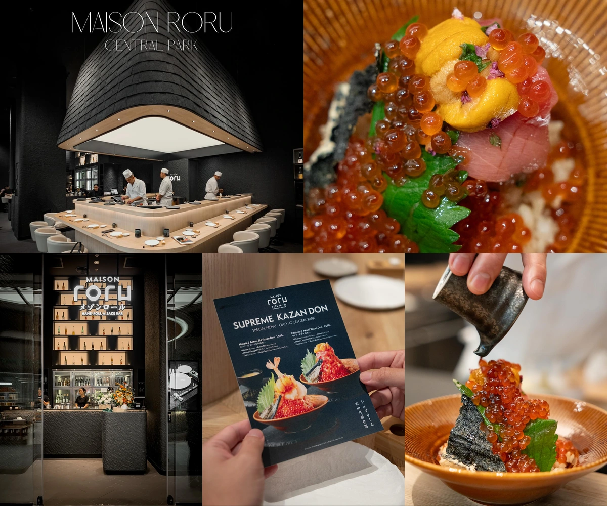 ภาพรีวิว Maison Roru • Central Park — ร้านแฮนด์โรลและ Supreme Kazan Don ที่เซ็นทรัลพาร์ค