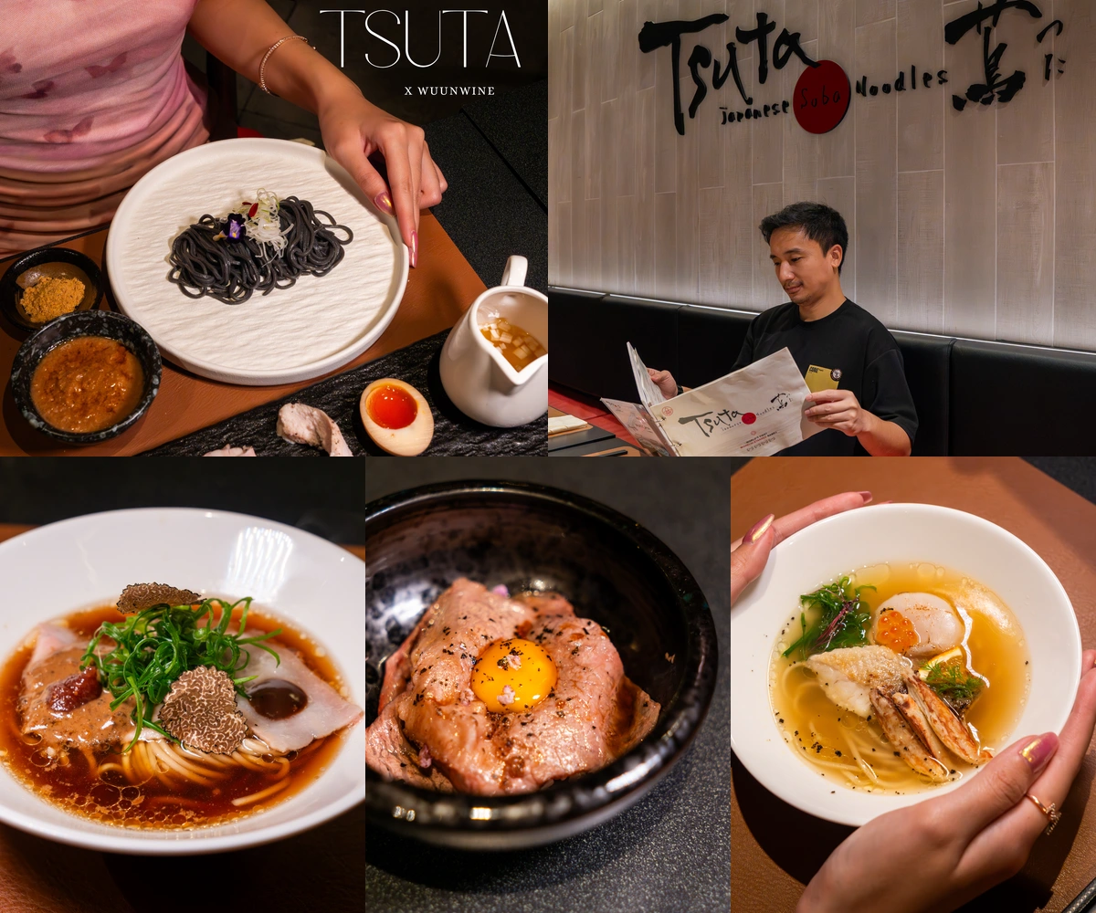 ภาพรีวิว Tsuta × wuunwine • เซ็นทรัลเวิลด์ — ราเมงเจ็ดคอร์สจับคู่ไวน์ญี่ปุ่นที่เซ็นทรัลเวิลด์
