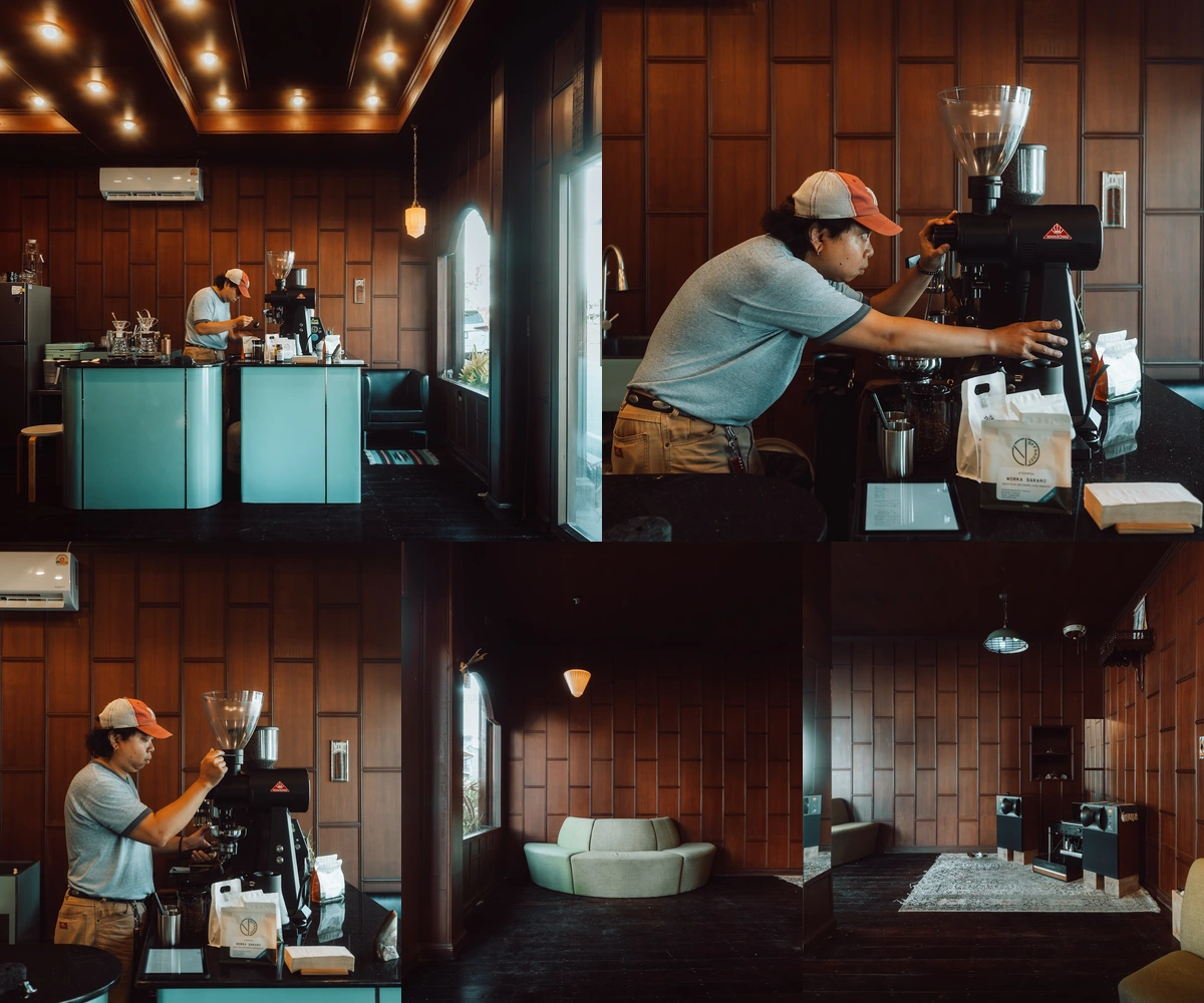 ภาพรีวิว Your Project • ท่าแพ — คาเฟ่ท่าแพที่ให้ความสำคัญกับกาแฟและเสียงเพลง