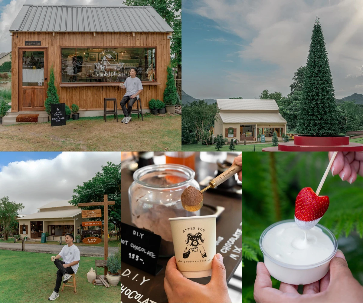 ภาพรีวิว After You Cottage • เขาใหญ่ — ขนมและช็อกโกแลตในคอตเทจที่ Midwinter