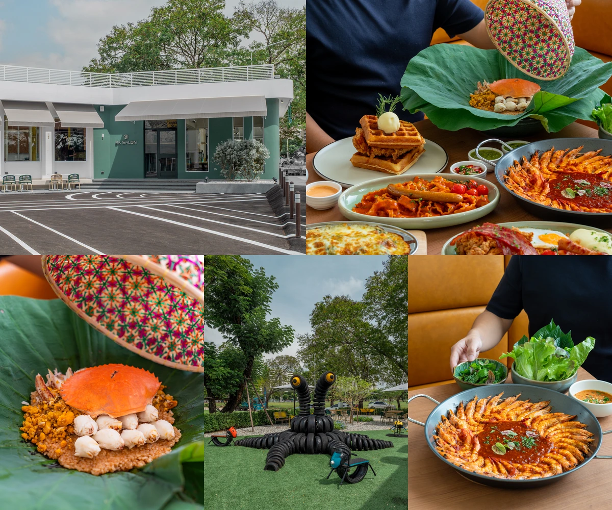 ภาพรีวิว BK Salon • บางนา — อาหารไทยและบรันช์ในคอมมูนิตี้ของคนรักรถ