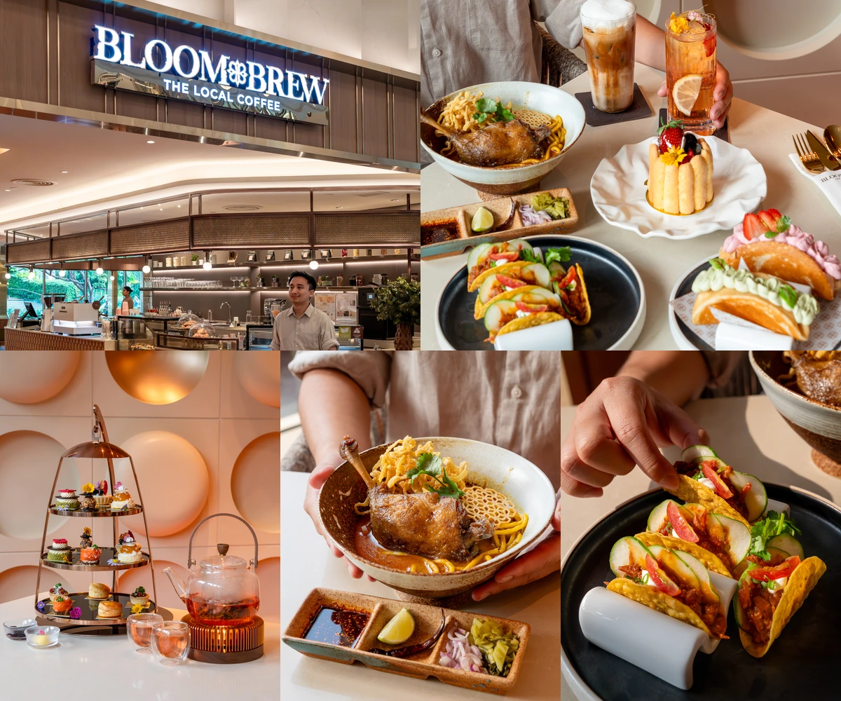 ภาพรีวิว Bloom & Brew • Grande Centre Point Prestige — คาเฟ่และอาหารไทยประยุกต์บนถนนราชดำริ