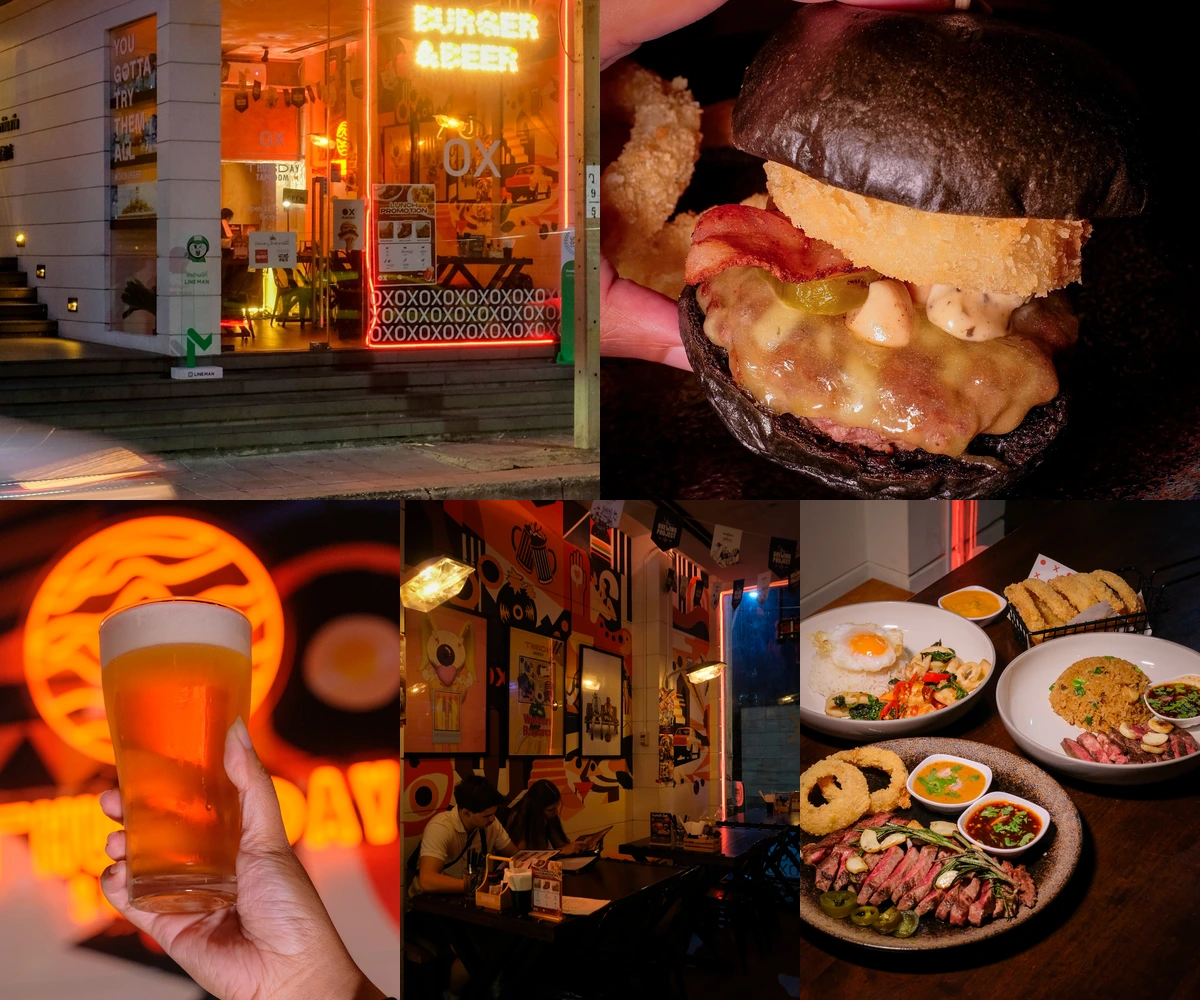 ภาพรีวิว OX Burger & Craft Beer — เบอร์เกอร์โฮมเมดและคราฟท์เบียร์ในสาทร 11
