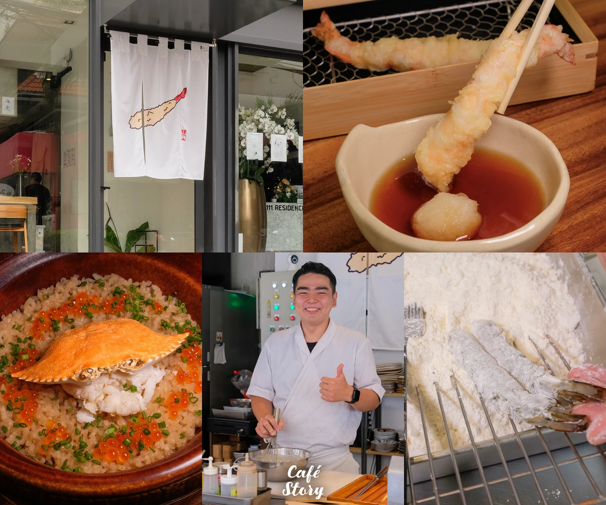 ภาพรีวิว Tempura Nagaoka • พร้อมพงษ์ — โอมากาเสะเทมปุระจากฟุกุโอกะในสุขุมวิท 39