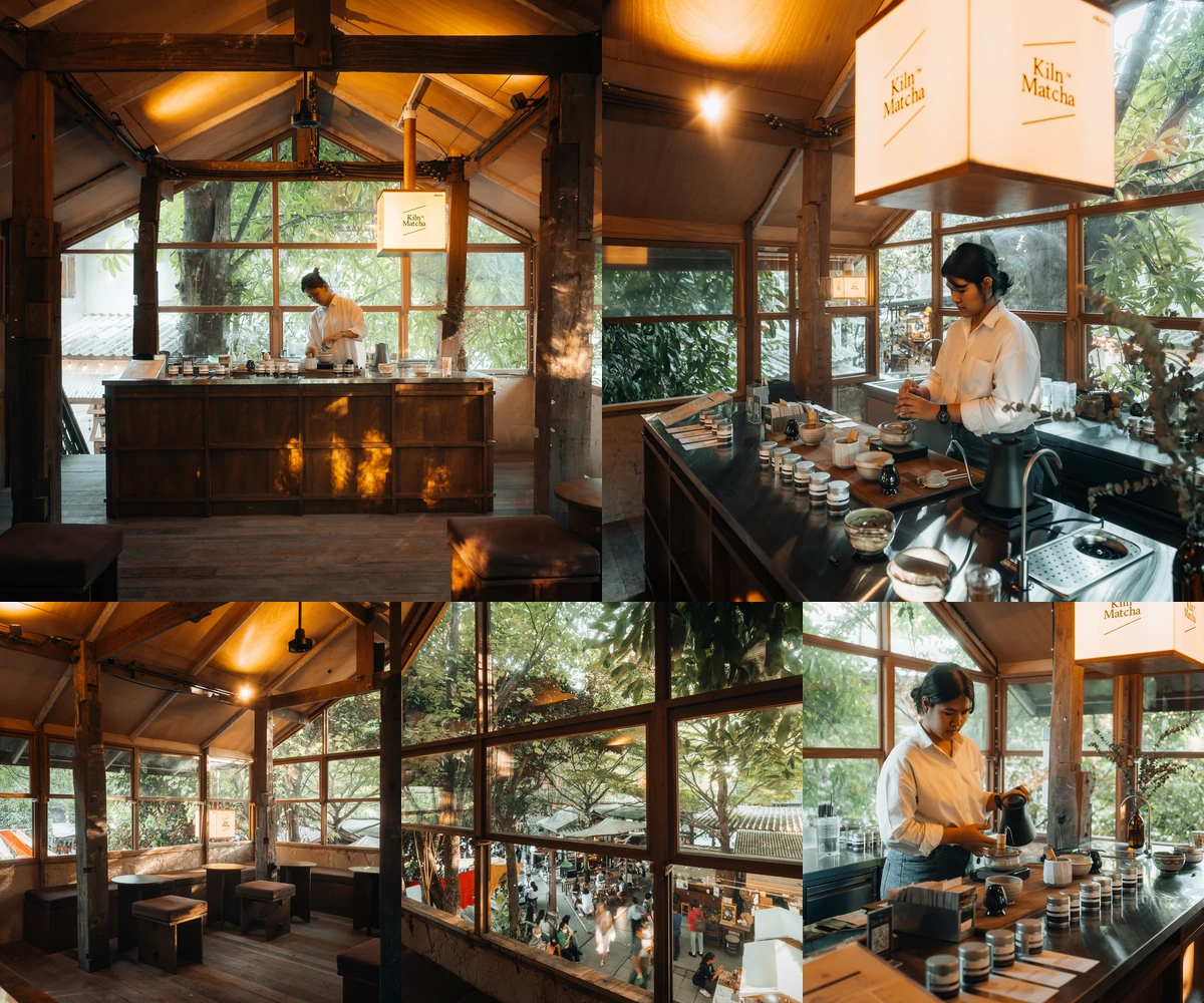 ภาพรีวิว Kiln Matcha — มัทฉะชั้นบนของ GRAPH ในบ้านข้างวัด