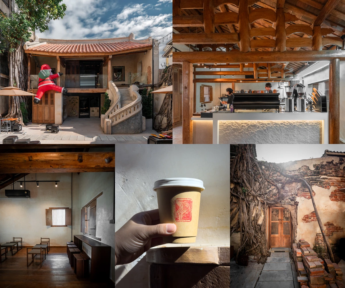 ภาพรีวิว LOST in SongWat — กาแฟและอิซากายะในบ้านจีนเก่า