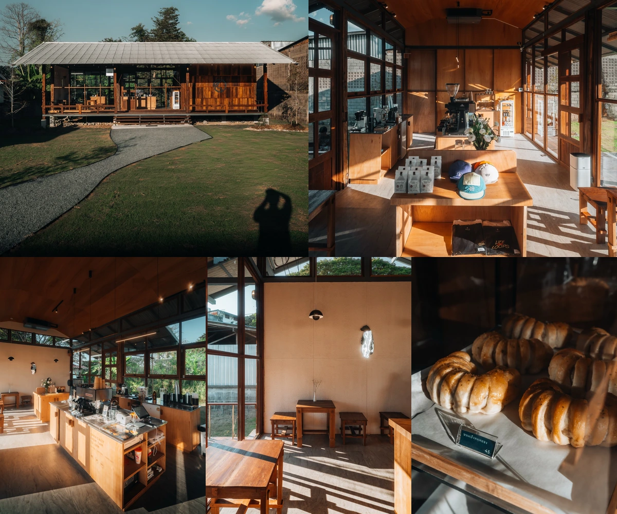 ภาพรีวิว Sukhum Coffee • แม่ริม — คาเฟ่งานไม้และแสงธรรมชาติ