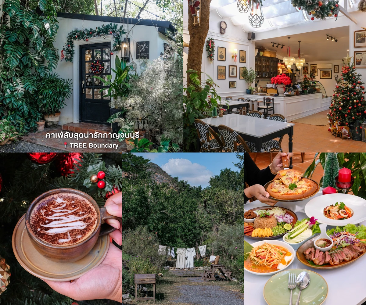 ภาพรีวิว TREE Boundary — คาเฟ่และร้านอาหารในสวนที่ท่าม่วง