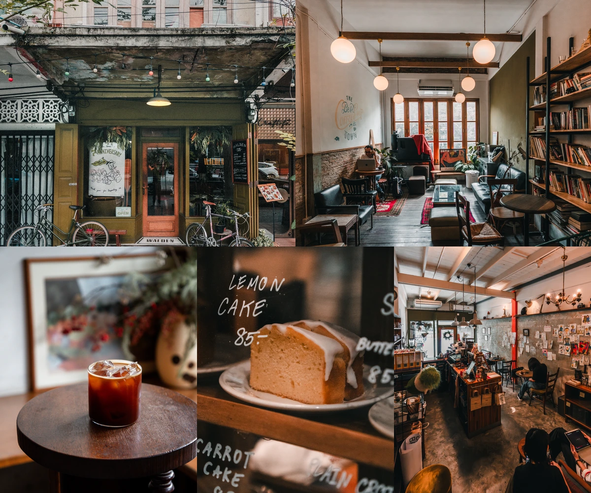 ภาพรีวิว Walden Home Cafe — โฮมคาเฟ่ในอาคารเก่าย่านคลองสาน