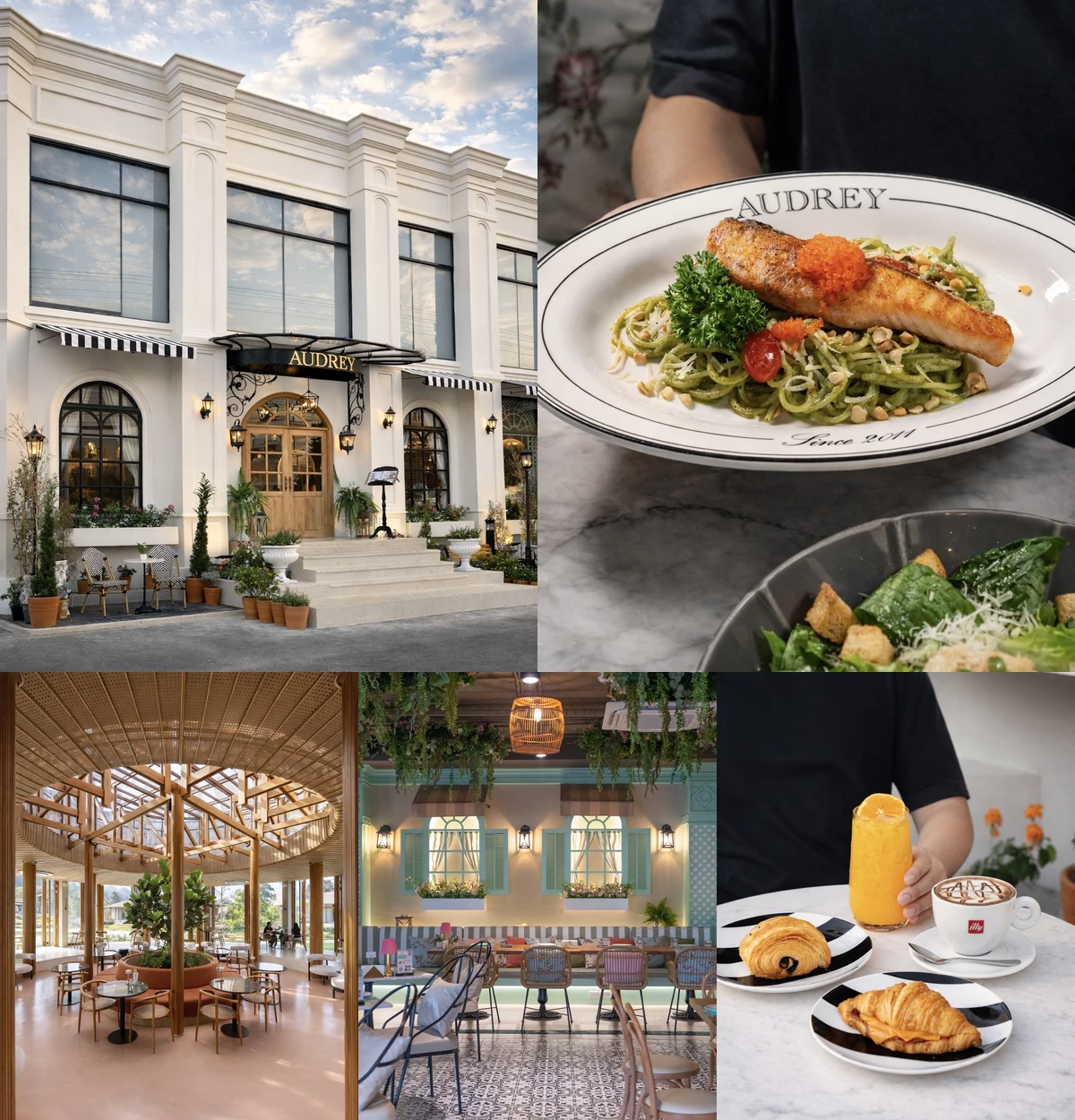 ภาพรีวิว Audrey Cafe • เกษตรนวมินทร์ — คาเฟ่และอาหารในสวนเกษตรนวมินทร์
